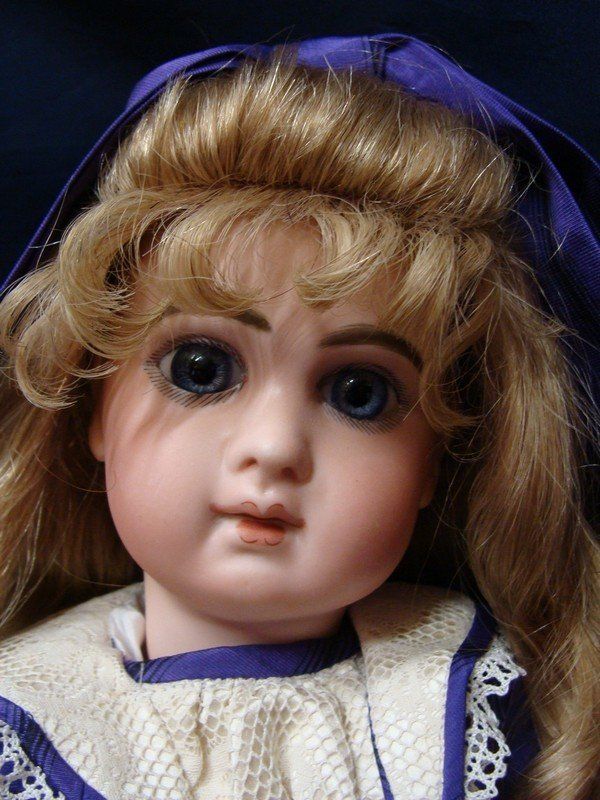 Antique bisque doll Jumeau