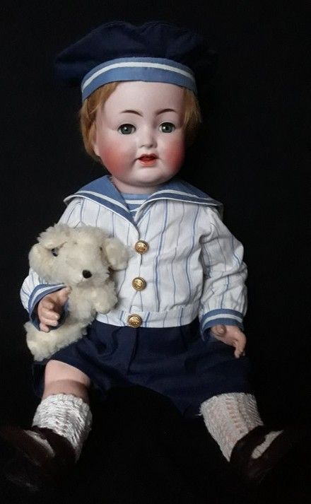 Poupée Bébé de caractère restauré