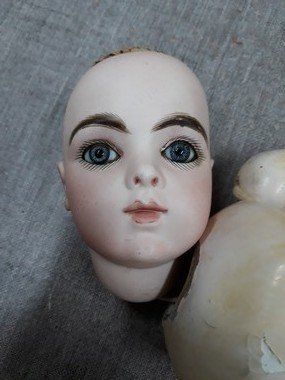 antique doll restoration Bru