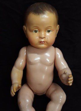 Restauration d'un baigneur SNF en celluloïd