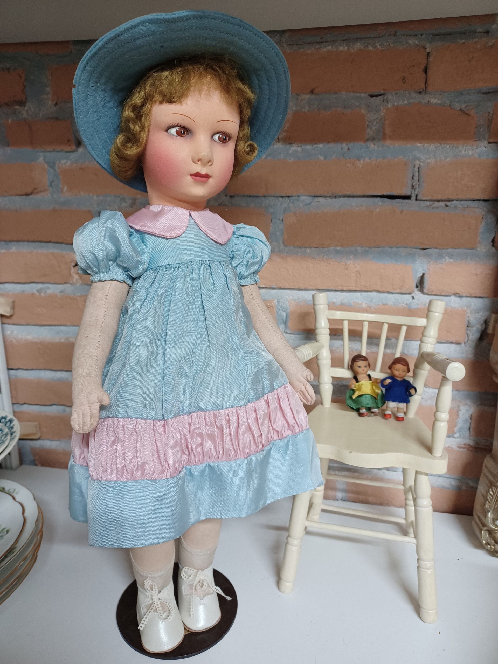 Poupée Raynal en feutre vers 1930