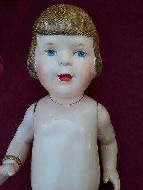 Restauration de la poupée SIC jeanne d'Arc terminée