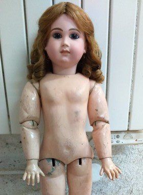 antique  french bisque doll restoration SCHMITT