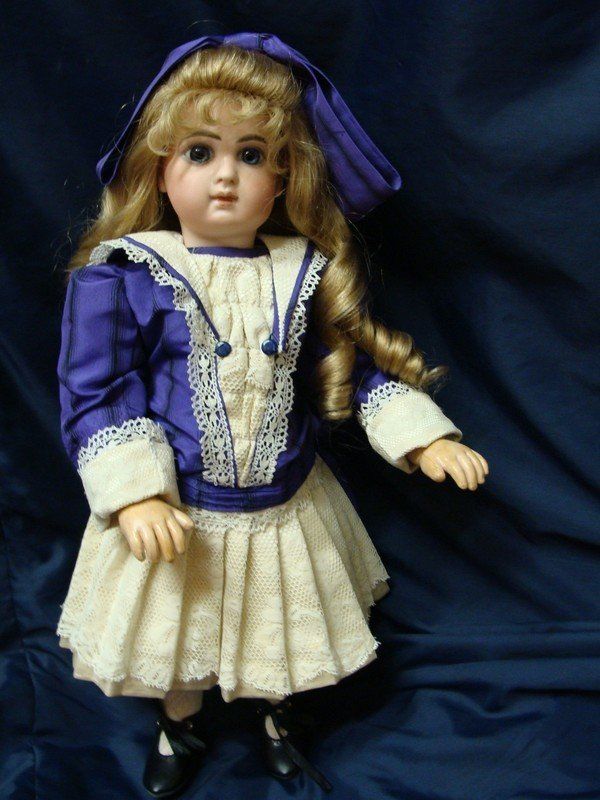 Antique bisque doll Jumeau
