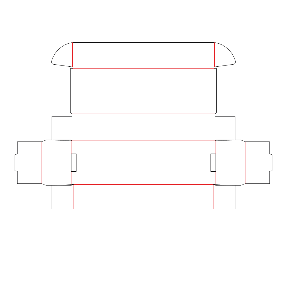 Standskizze Geschenkverpackung