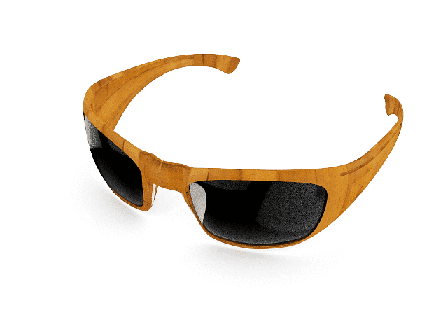 GAFAS DE SOL DIBUJO 3D