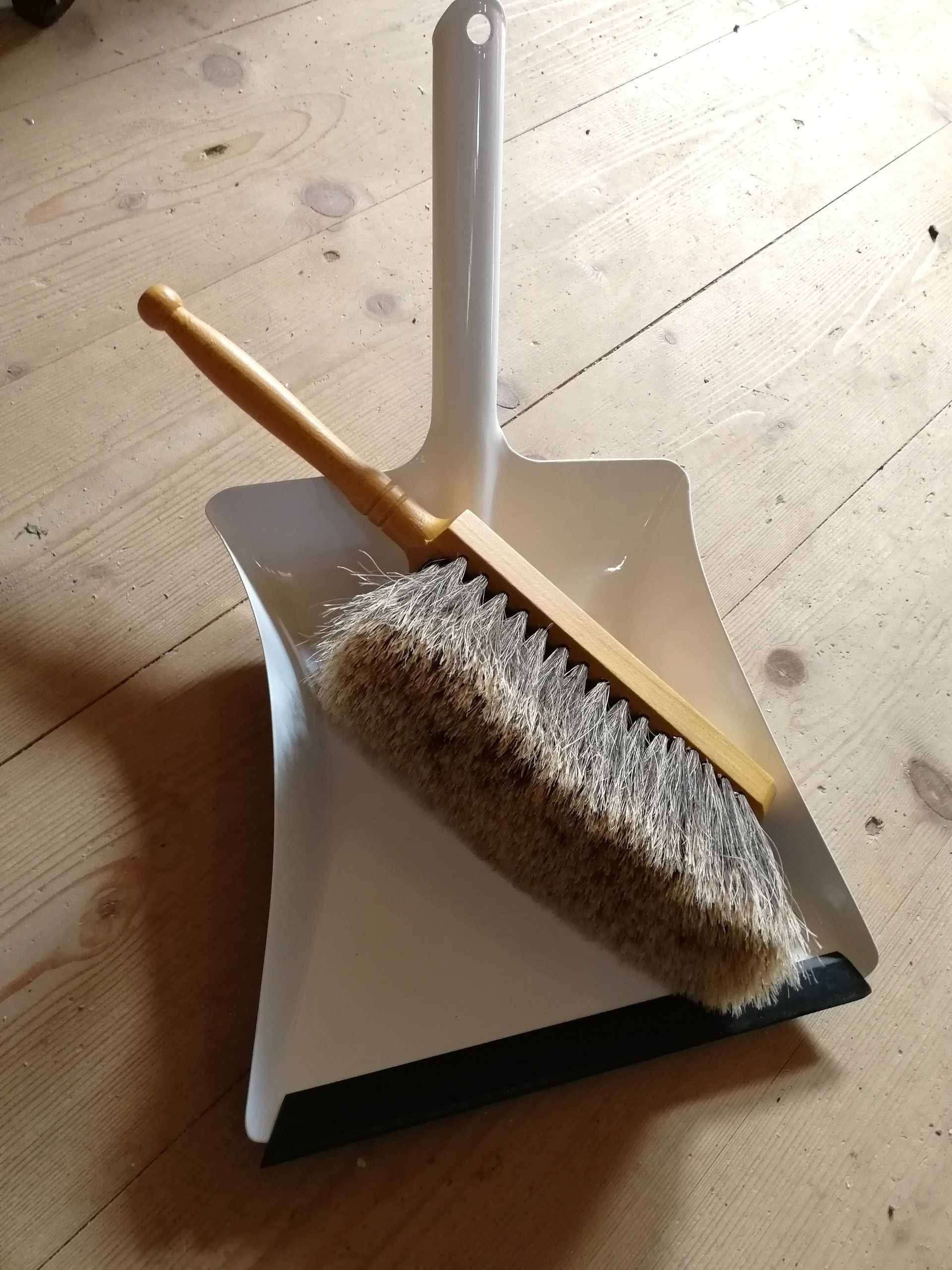 Handfeger mit Kehrblech