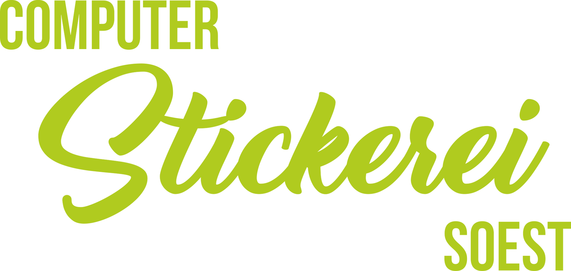 Computer Stickerei Soest