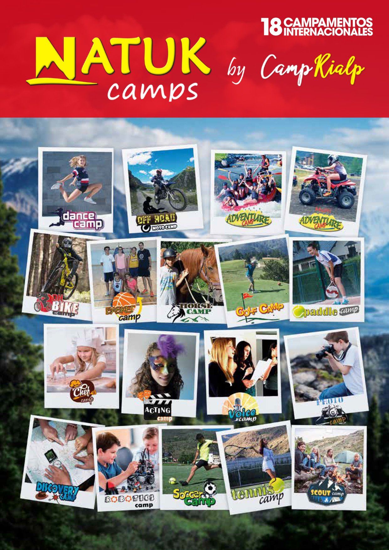 Catálogo Natuk camps 2021