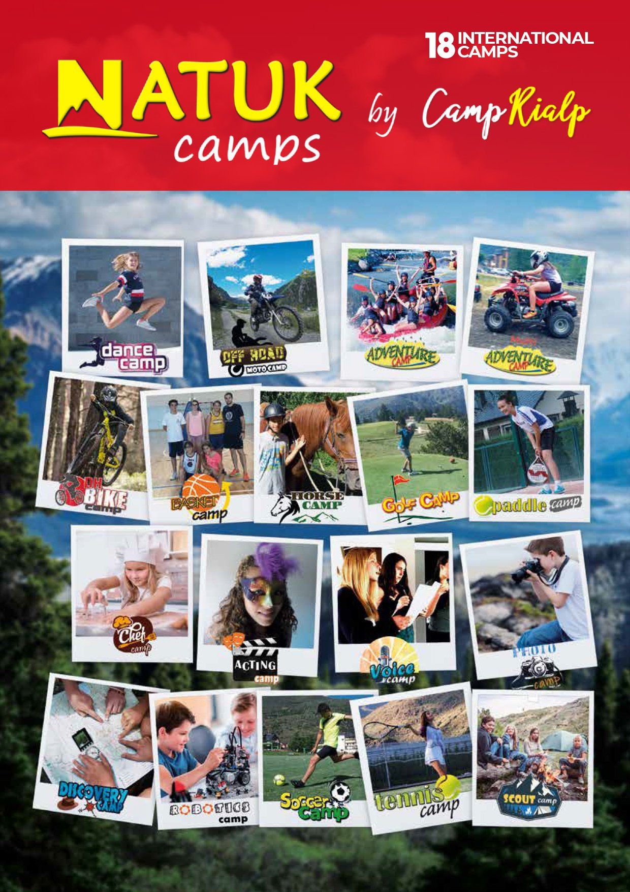 Catálogo Natuk camps 2021 inglés