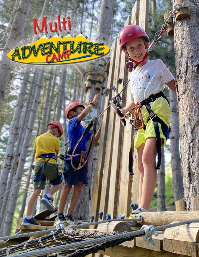 Campamento de deportes de aventura mañana y tarde