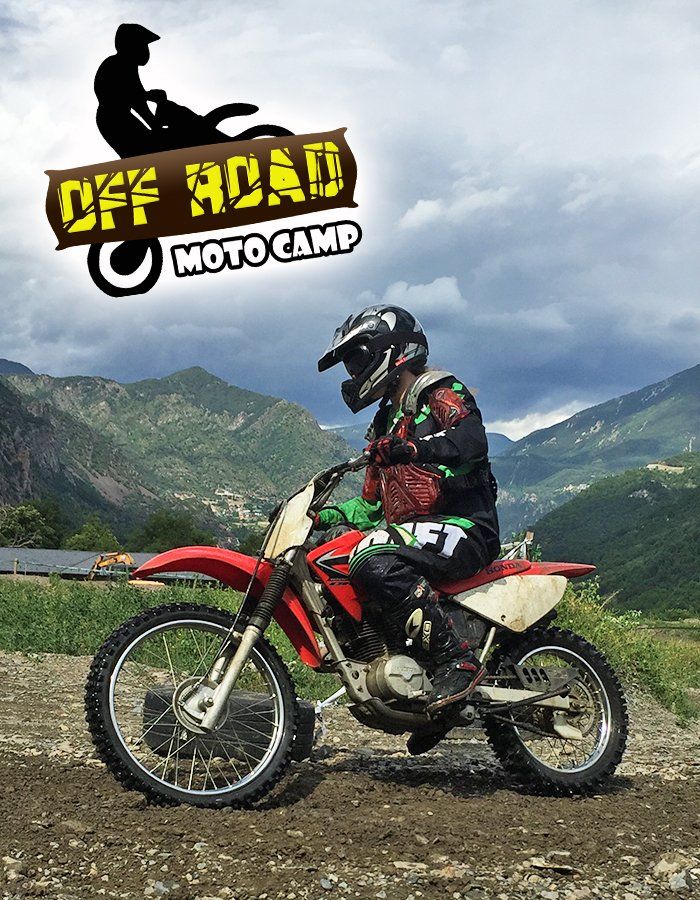 Campamento de motocross