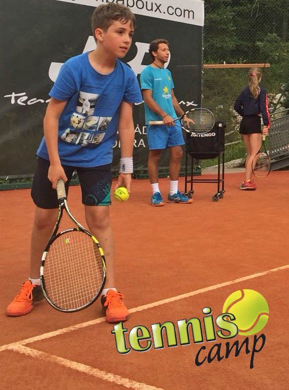 Campamento de tenis