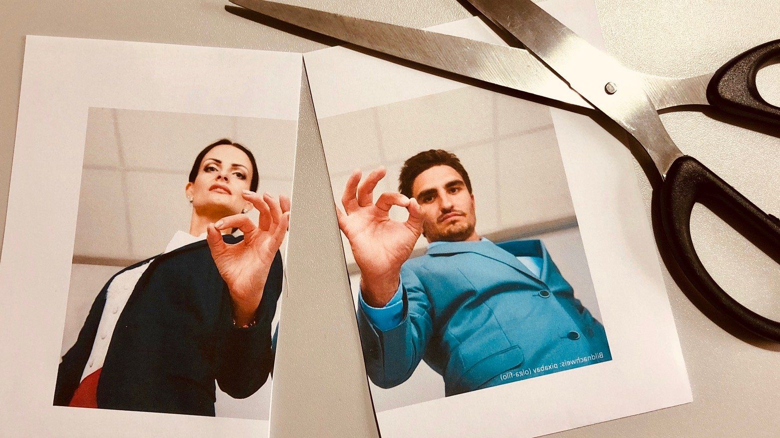 Manchmal muss man sich auch trennen