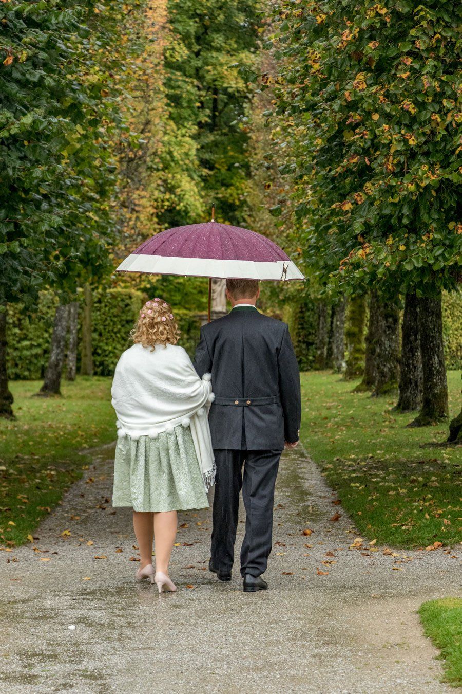 Brautpaarshooting in Helbrun bei Salzburg