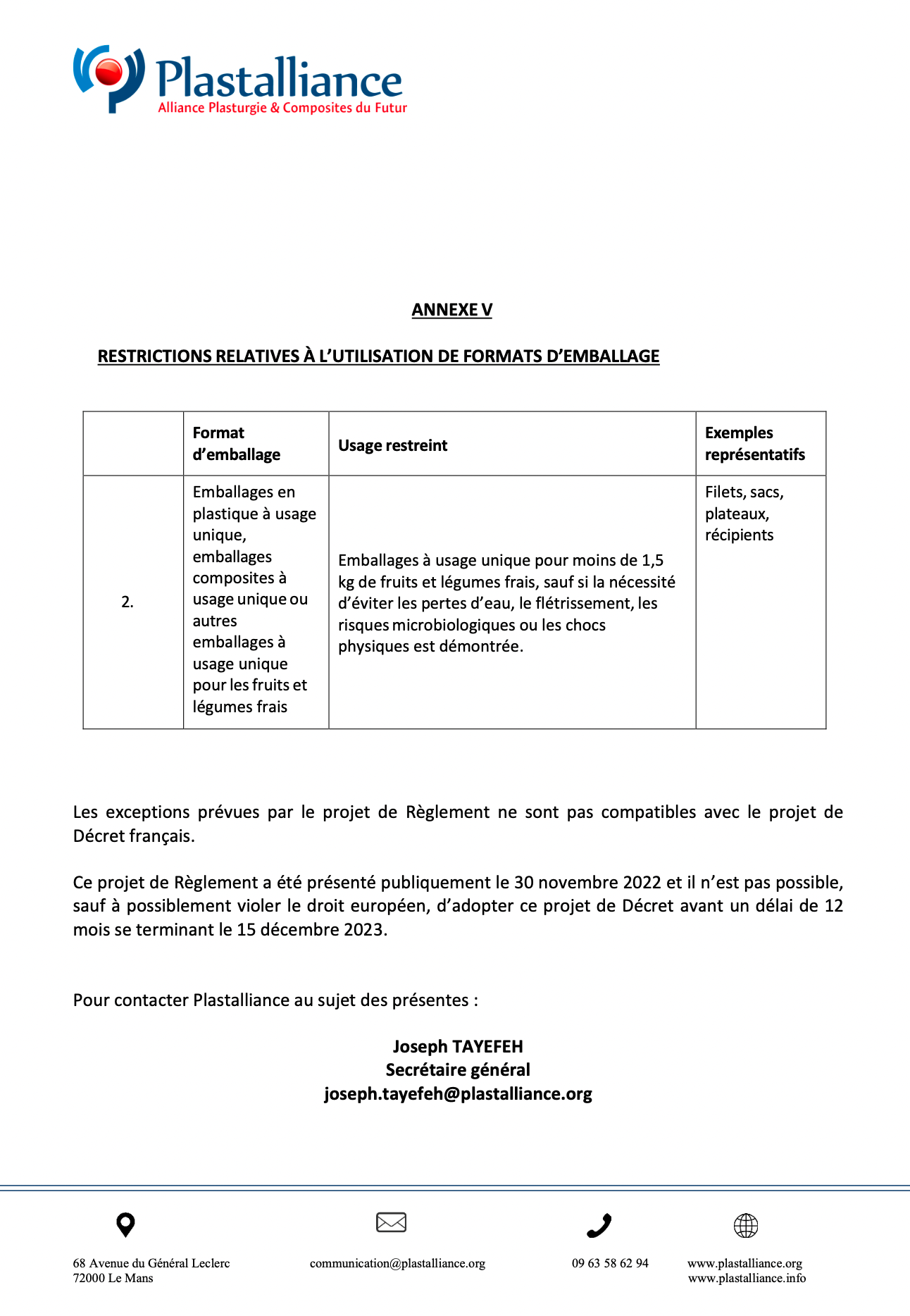 decret-agec-bloque-notification-fruits-legumes-plastique-plastalliance-commission-europeenne