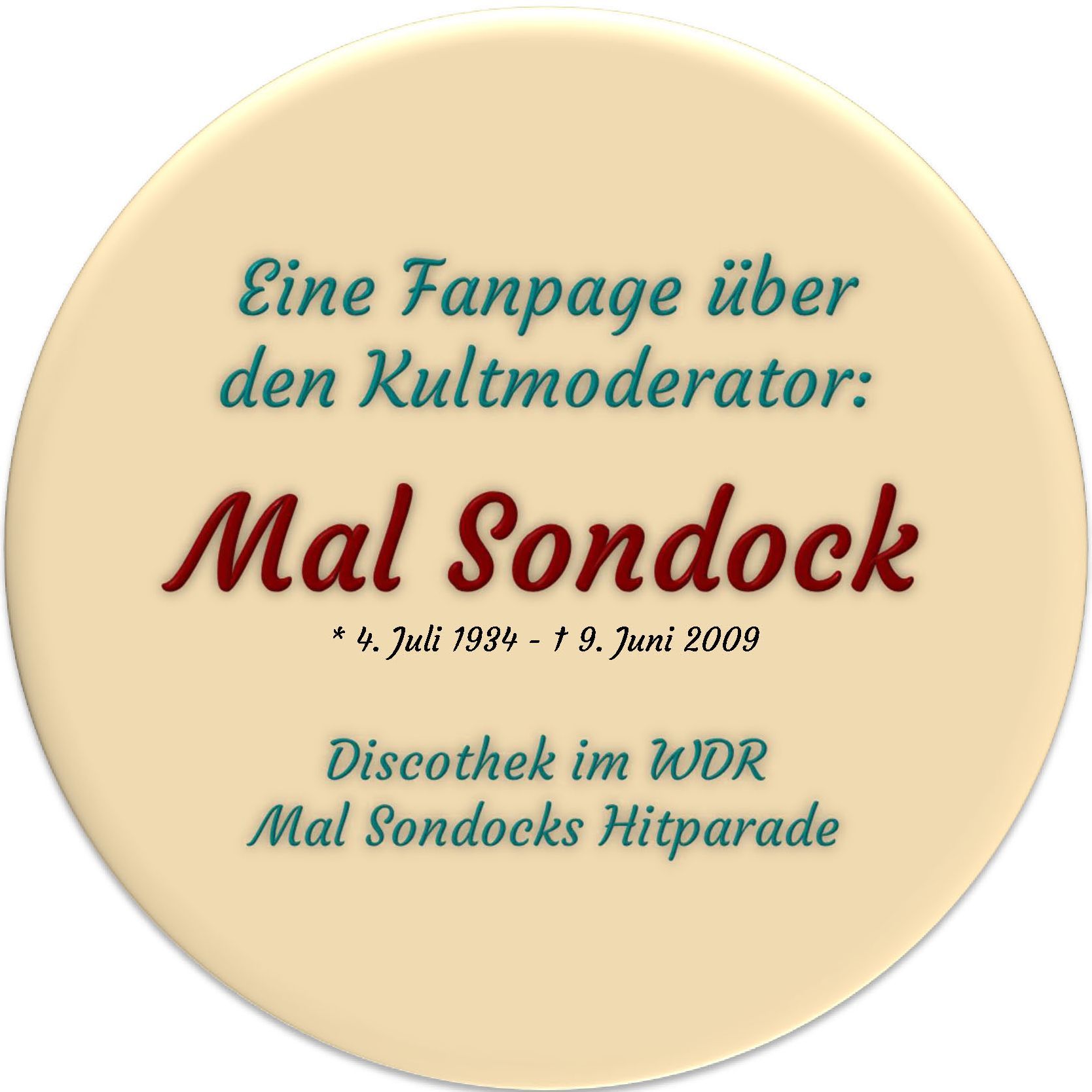Mal Sondock - der Kultmoderator Mal Sondock - der Kultmoderator