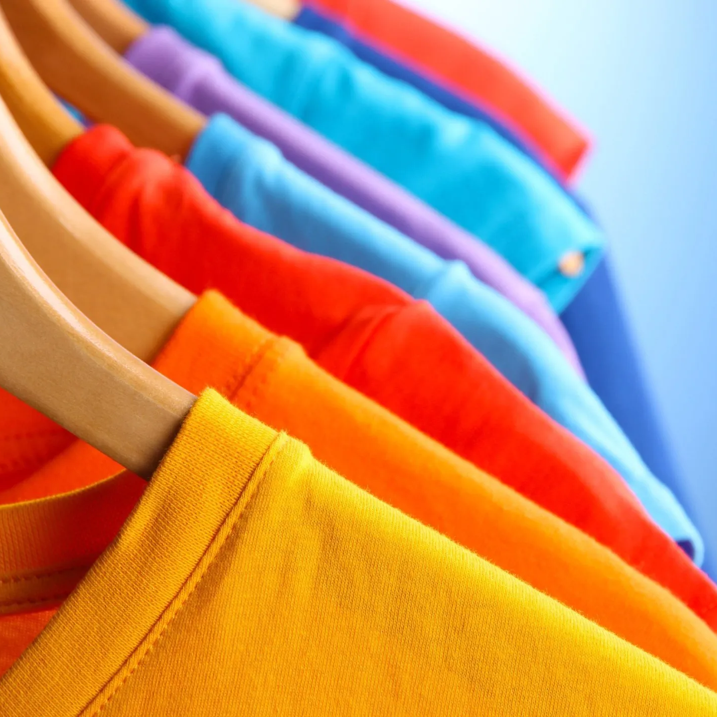 Textildruck, Textilien