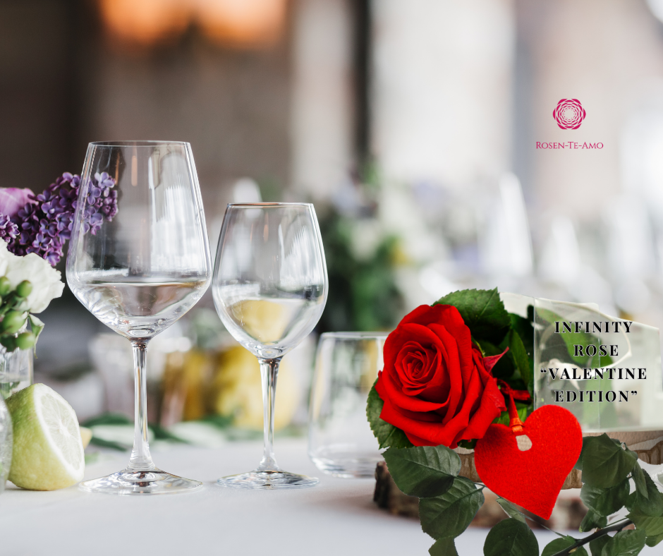 Rosen te Amo GTF-RMIRE-001 triple rote Rose haltbare Rosen, infinity Rosen, Valentinstag Geschenk, ,