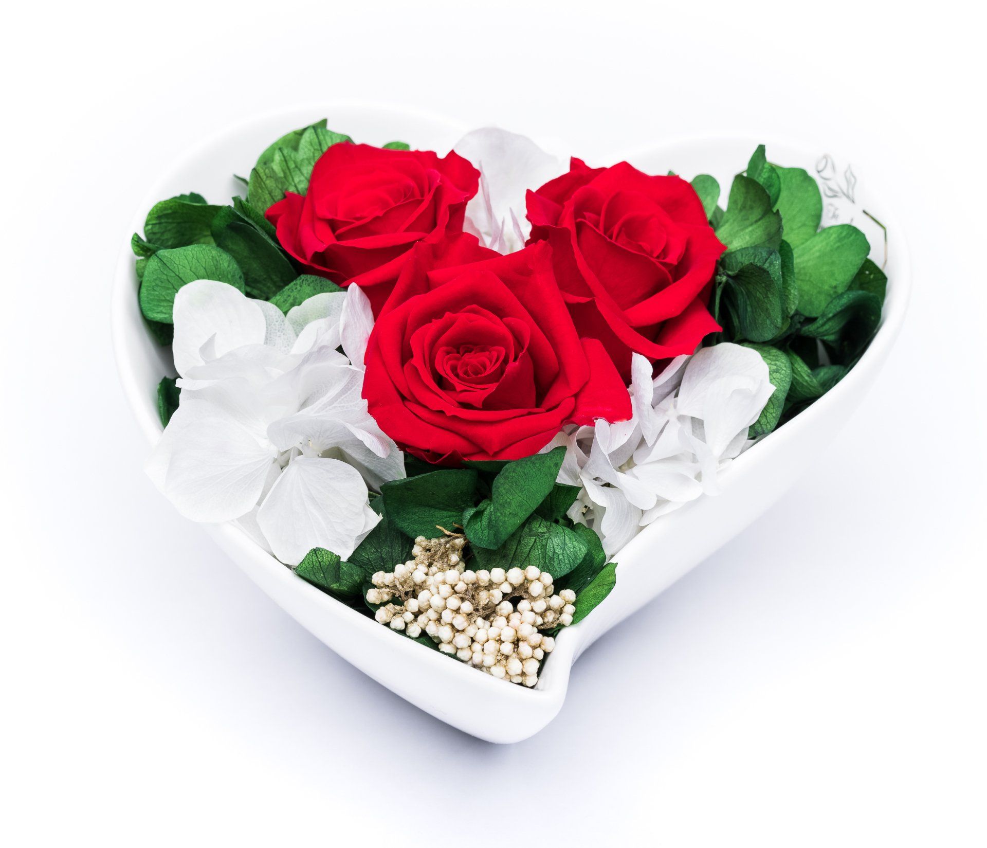 konservierte-Rosen, Haltbare-Rosengesteck, Infinity-Blumenstrauß