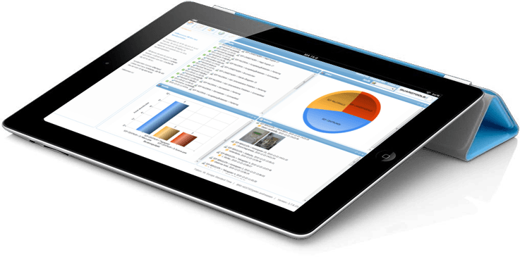 Avantguard Reports on a Tablet