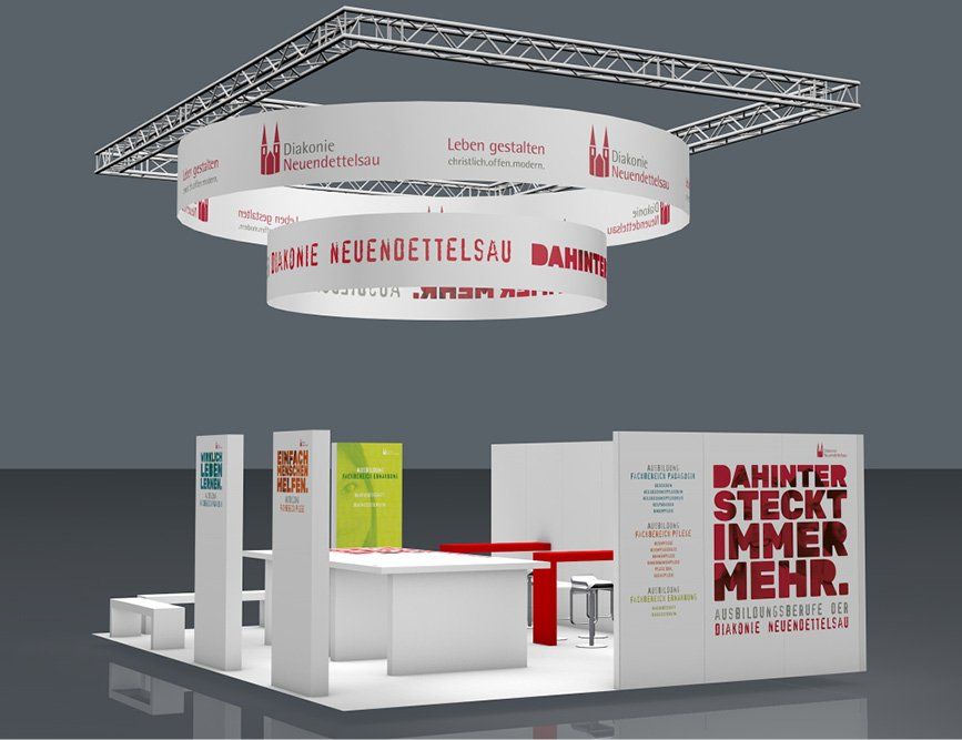 V8 Werbeagentur Nürnberg, Diakonie Neuendettelsau, Messeauftritt