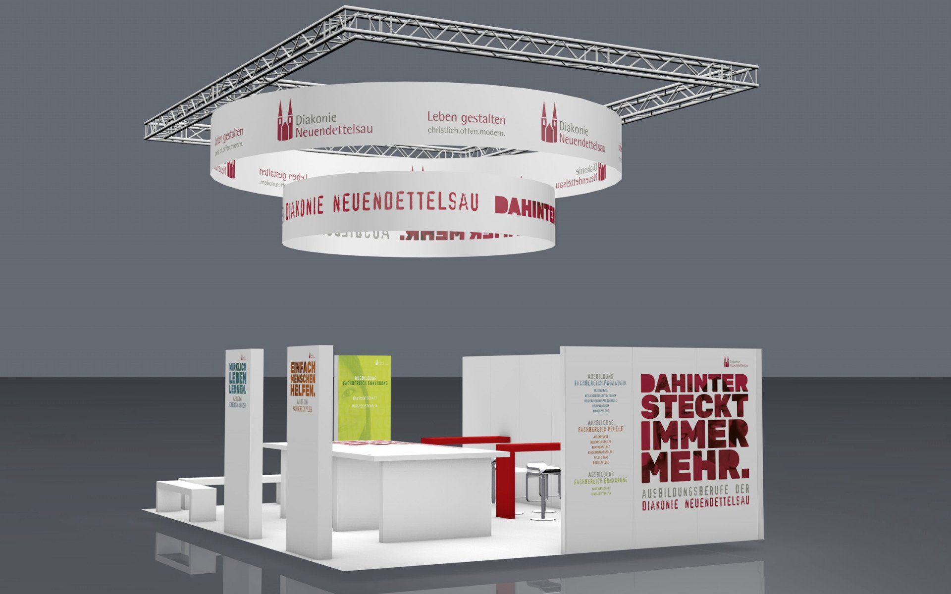 V8 Werbeagentur Nürnberg, Diakonie Neuendettelsau Messeauftrit