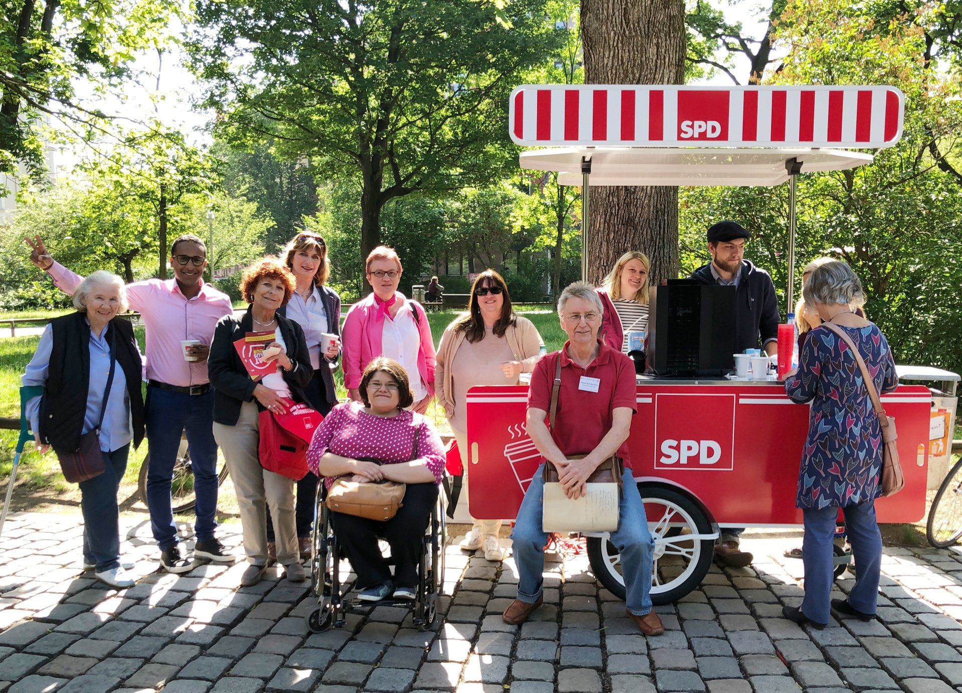 V8 Werbeagentur, SPD Stadtratsfraktion, SPD Nürnberg, Rathaus Tour, Stadtrat Tour,