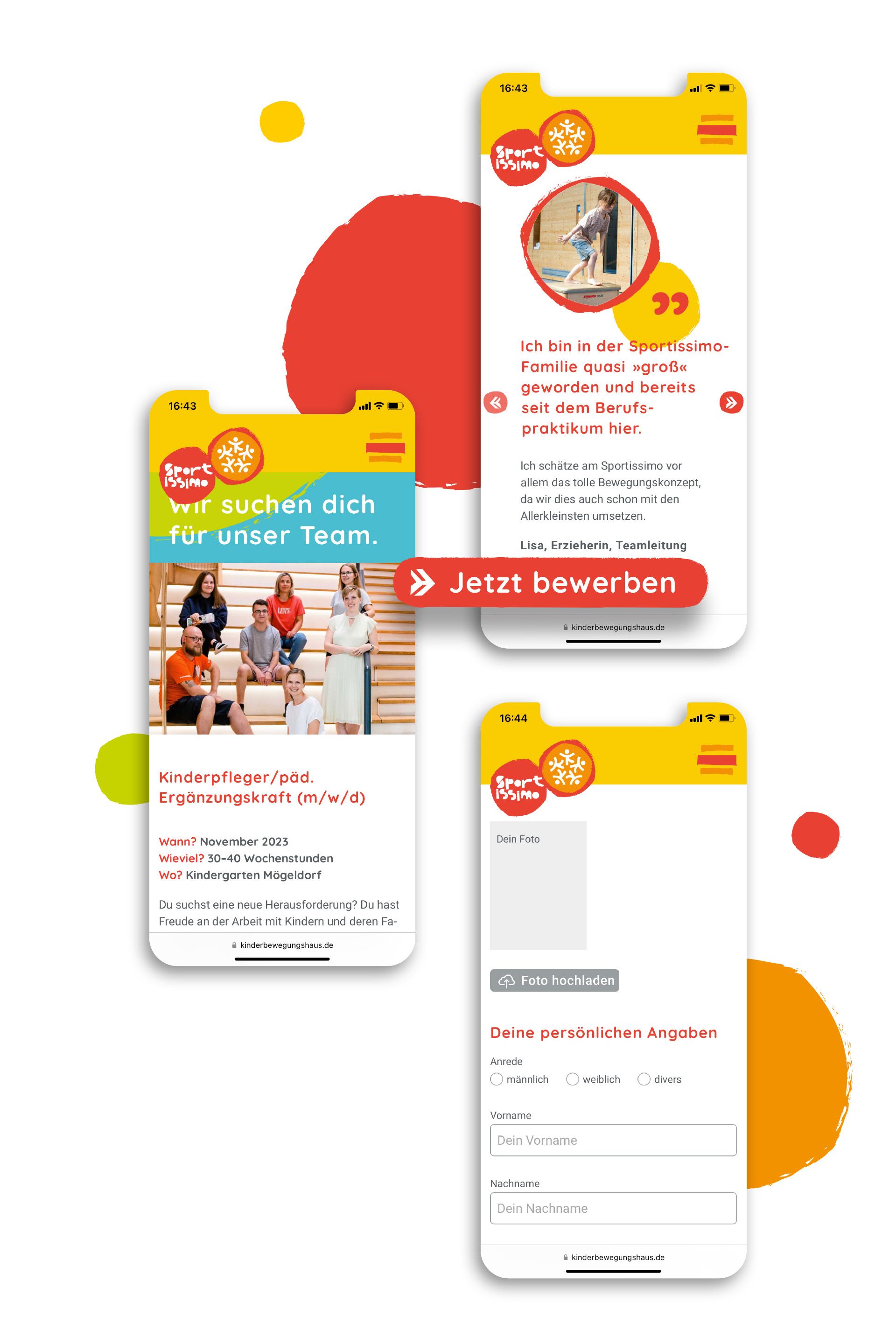 V8 Werbeagentur, Nürnberg, Sportissimo Nürnberg, Internetauftritt, Website, Digital