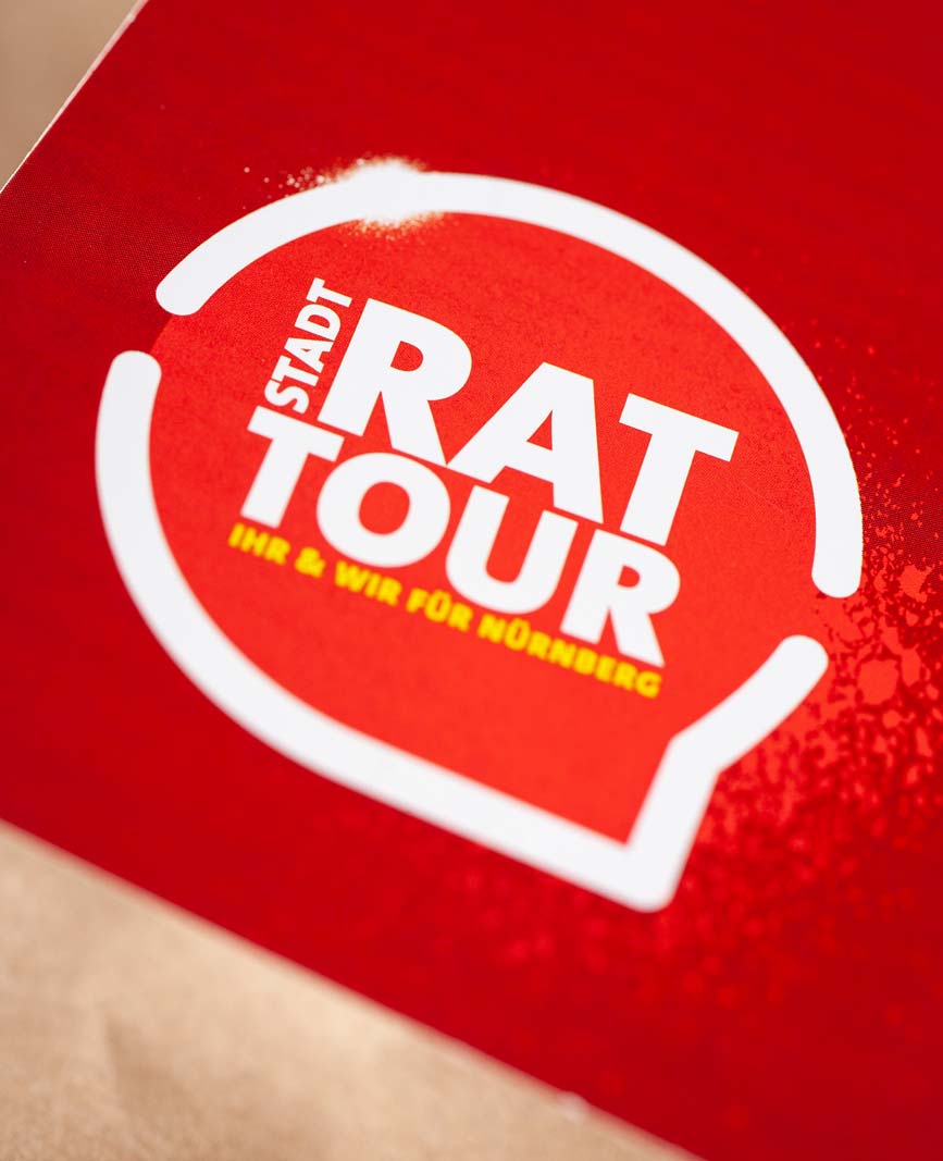 V8 Werbeagentur Nürnberg SPD Stadtratsfraktion Rathaus Tour