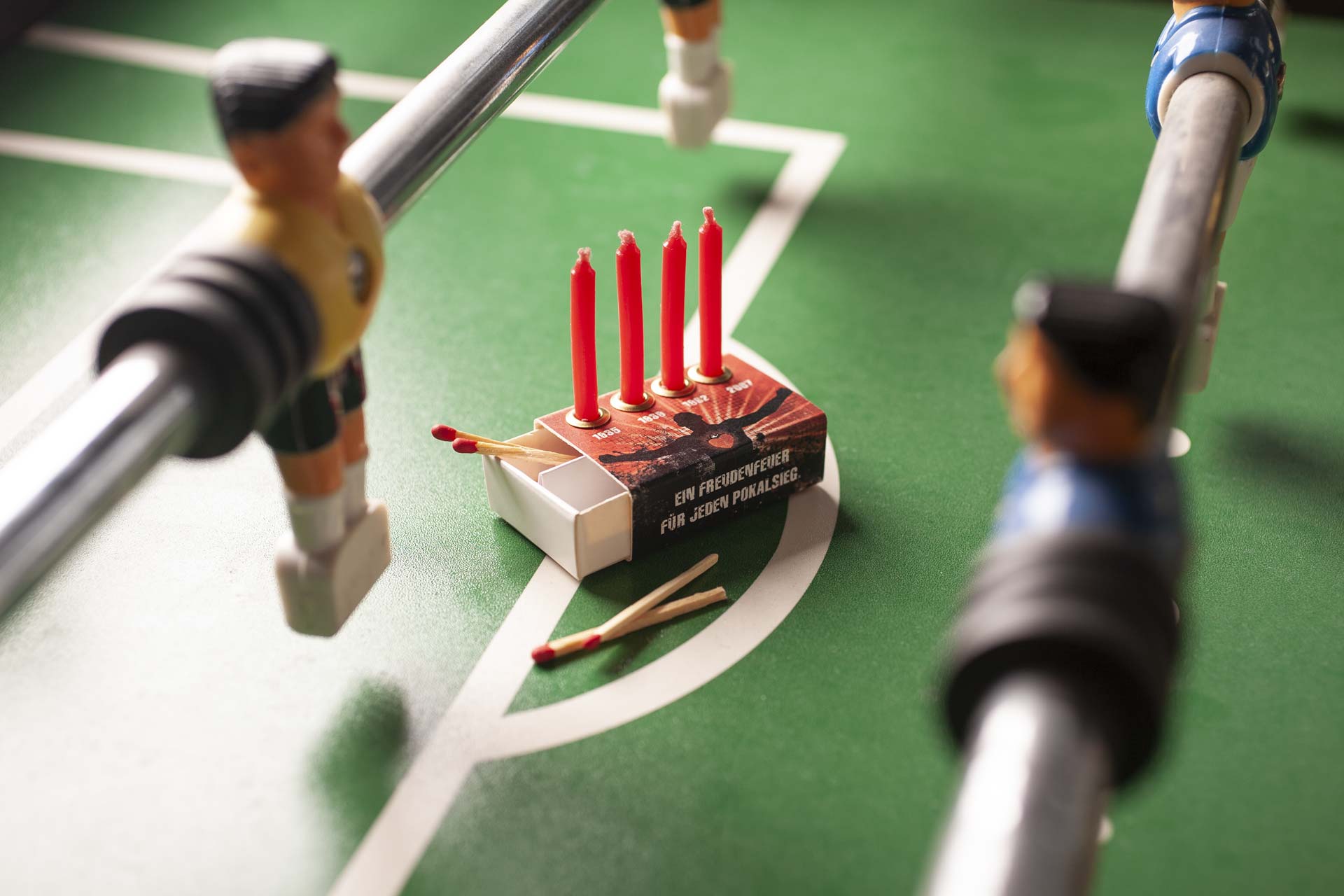 V8 Werbeagentur, Nürnberg, Give-Away, Altar für den Pokalsieg des 1. FCN