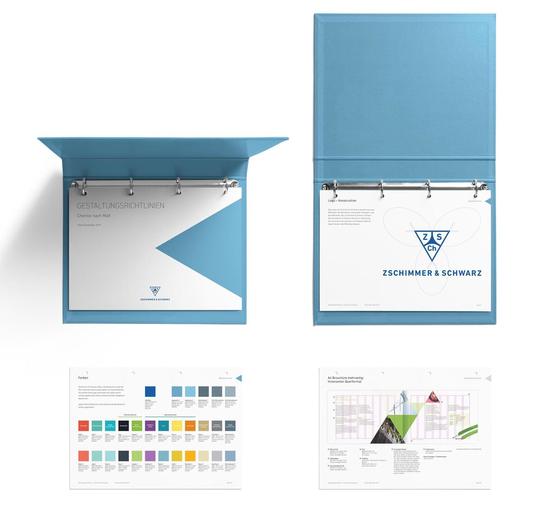 V8 Werbeagentur, Nürnberg, Motor für Marken, Zschimmer & Schwarz, Broschüren, Flyer, Leaflets, Produktbroschüren