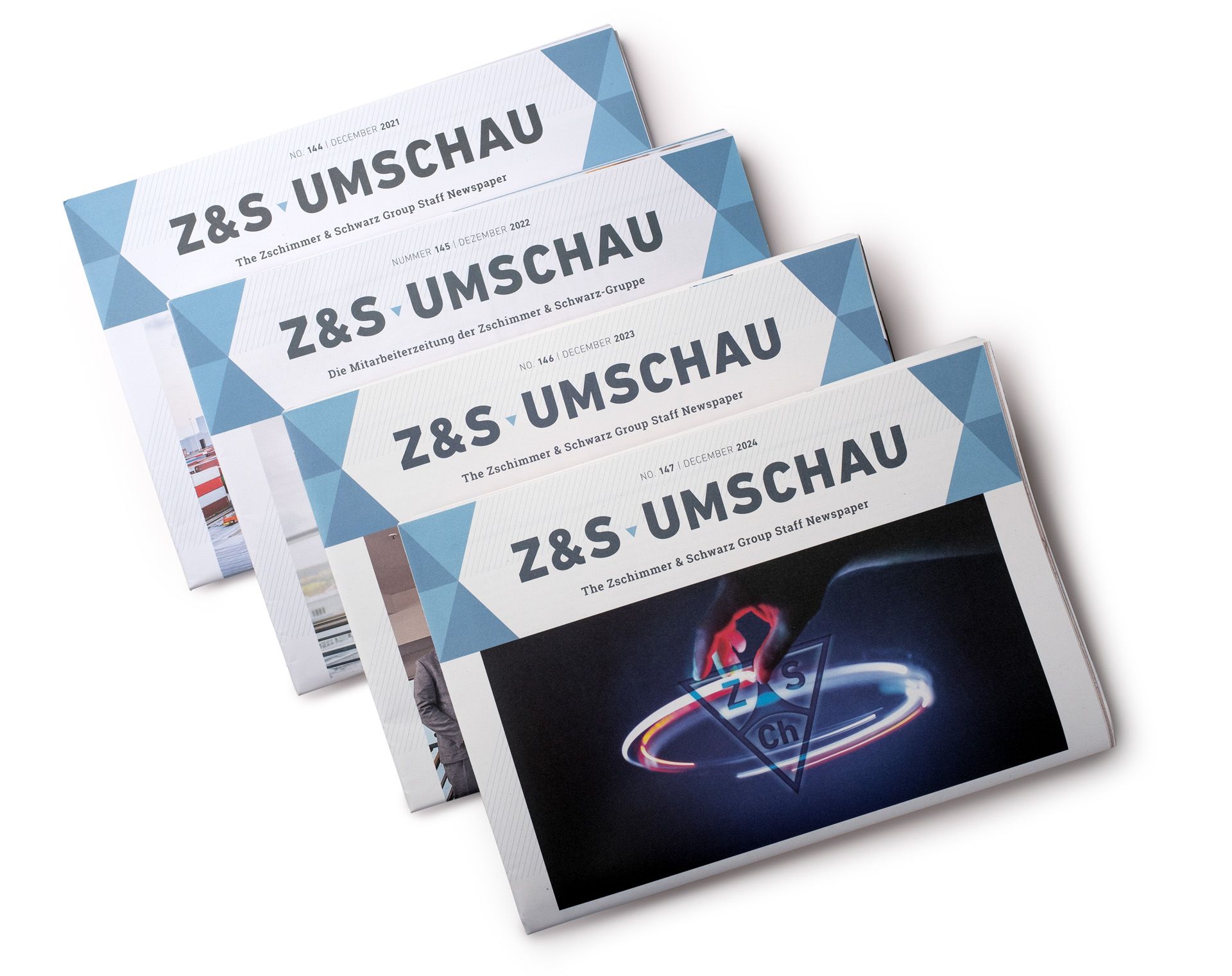 V8 Werbeagentur, Nürnberg, Zschimmer & Schwarz, Mitarbeitermagazin Umschau