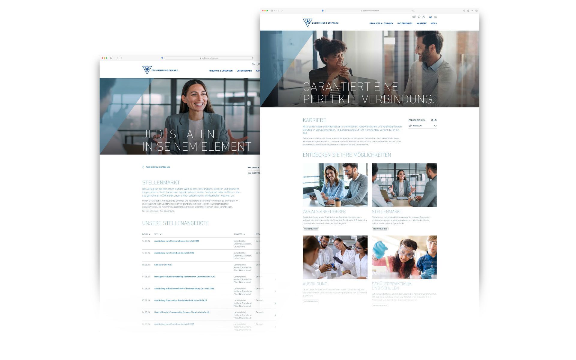 V8 Werbeagentur, Zschimmer & Schwarz, Broschüren, Flyer, Leaflets, Produktbroschüren