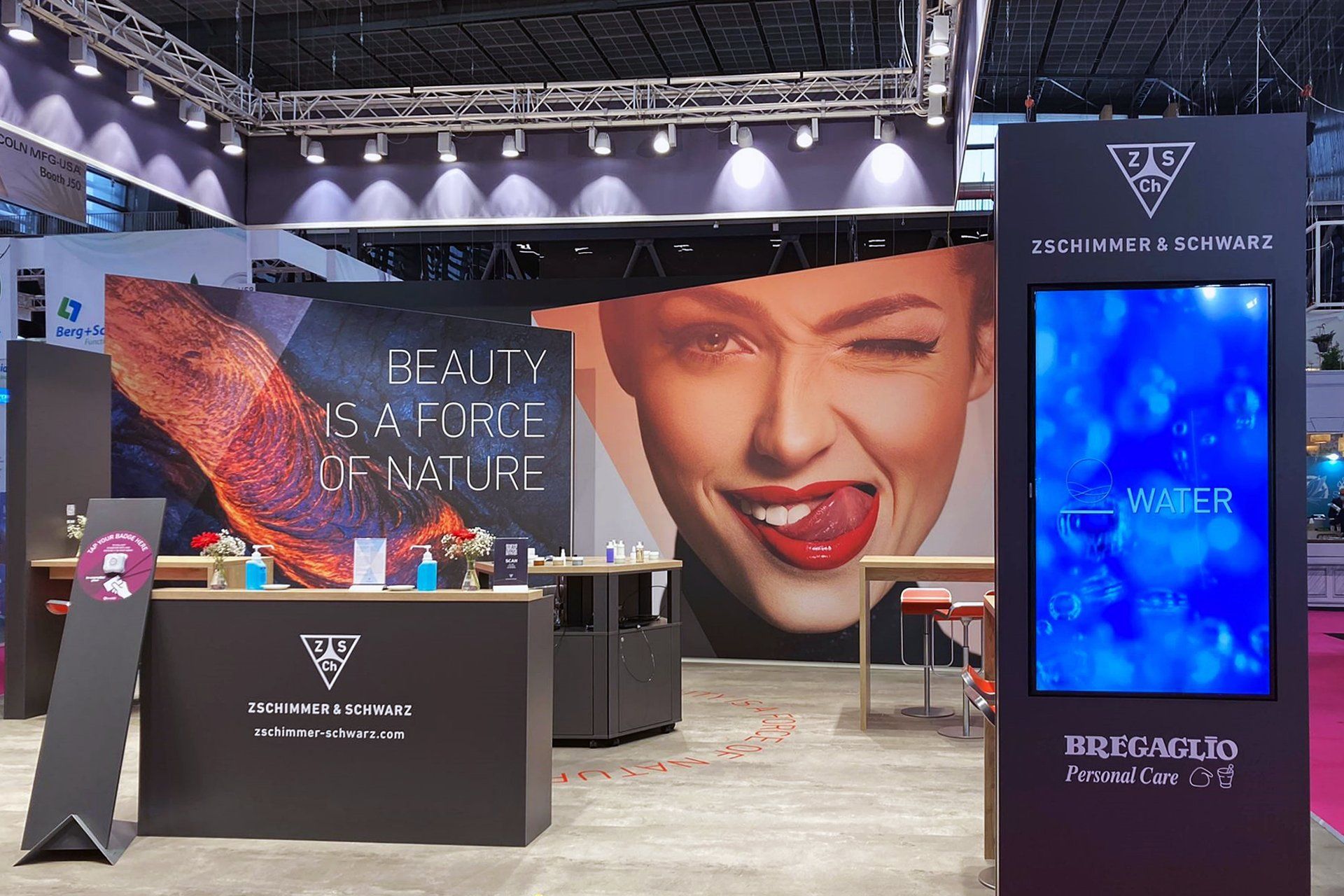 V8 Werbeagentur, Nürnberg, Motor für Marken, Zschimmer und Schwarz, Messeauftritt