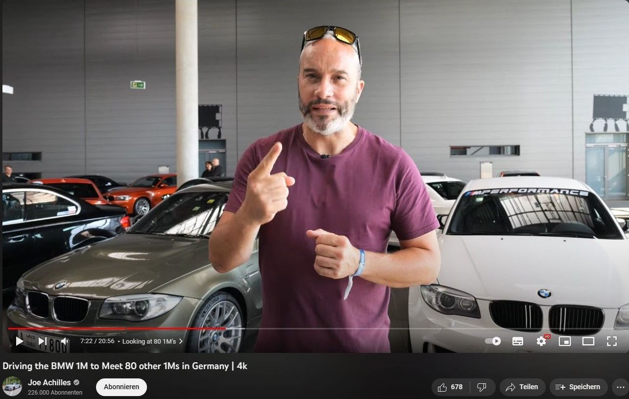 Click to watch Joe Achilles Video @youtube