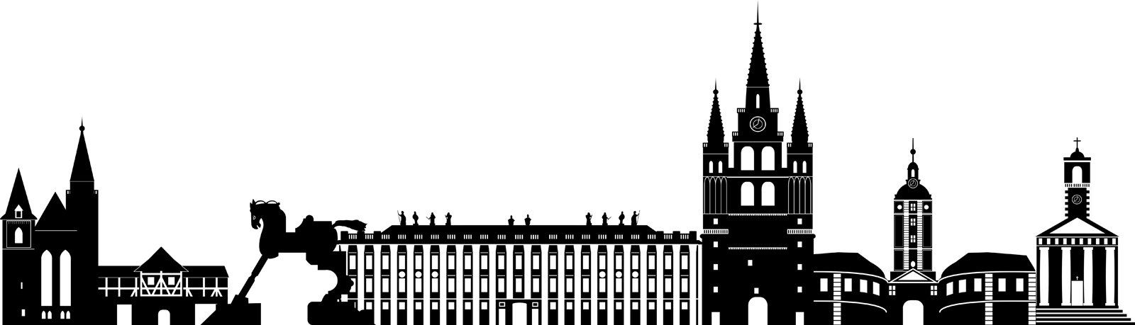 Ansbach Skyline Grafik ©EH Grafik, AdobeStock Ansbach Skyline Grafik ©EH Grafik, AdobeStock