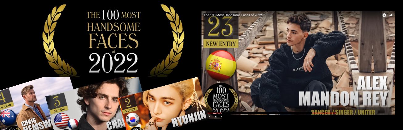 alex mandon rey most handsome faces 2022