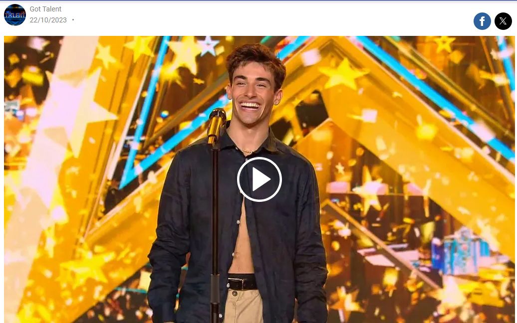 ALEX MANDON REY - PASE DE ORO GOT TALENT ESPAÑA 2023