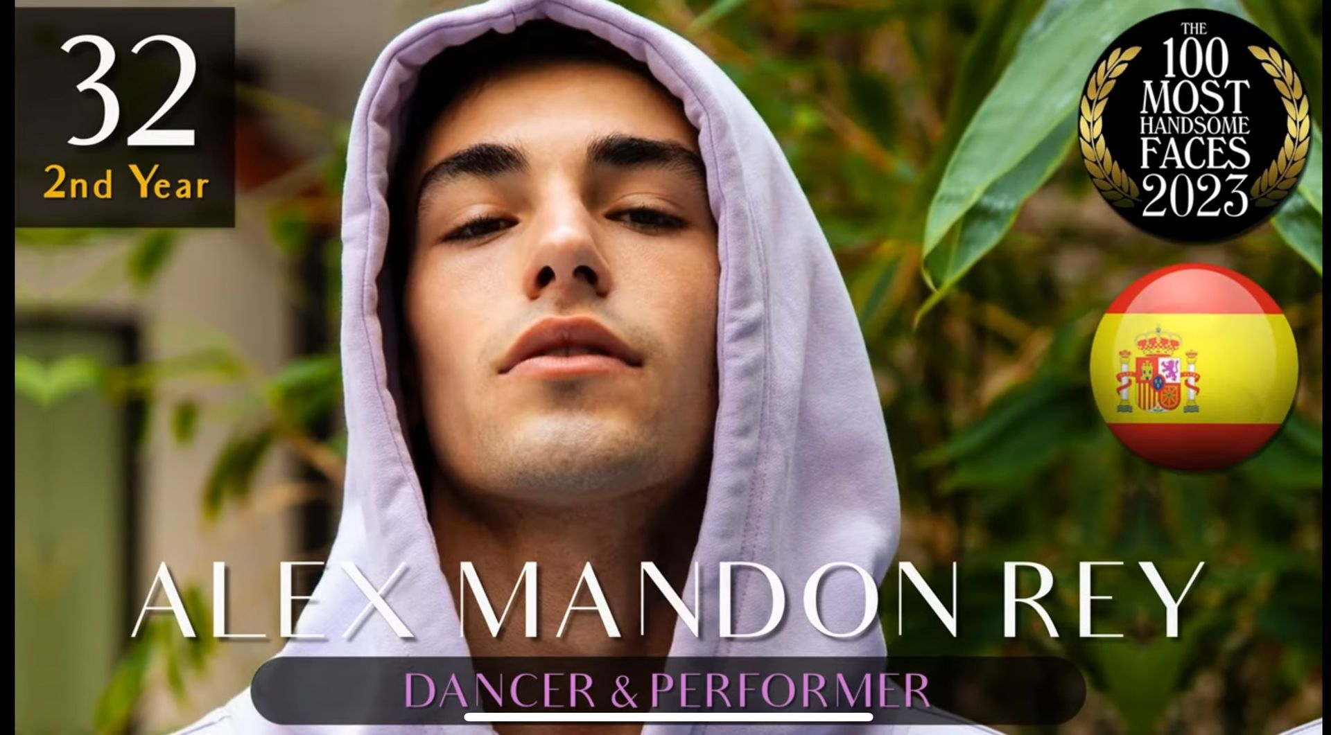 alex mandon rey rostro más bonito del mundo 2025