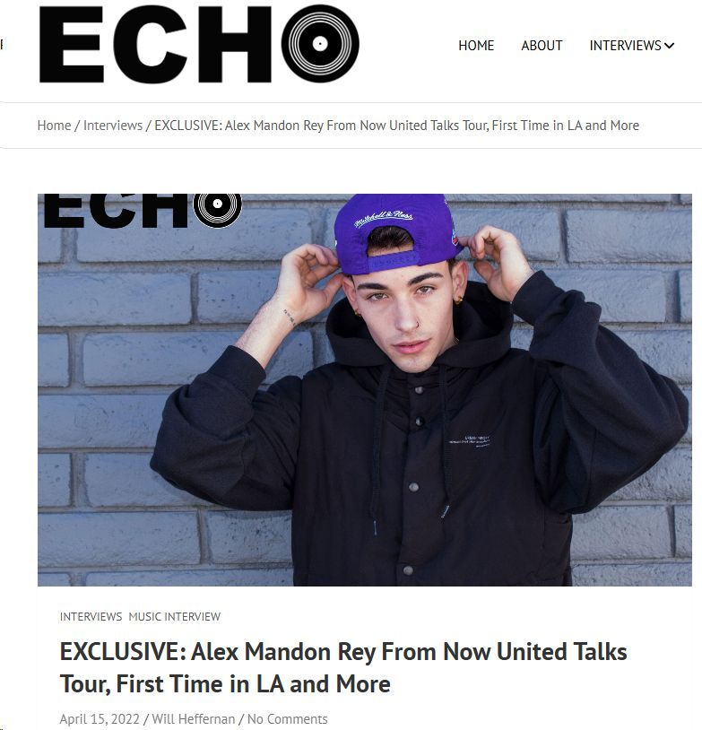 alex mandon rey modelo revista Echo