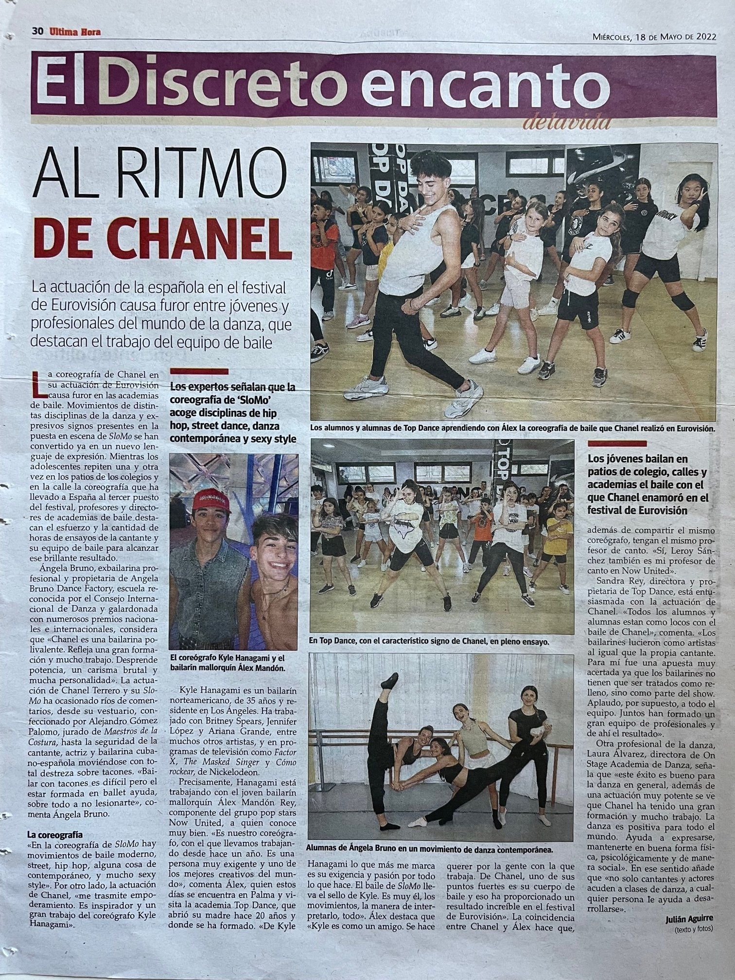 alex mandon rey top dance mallorca