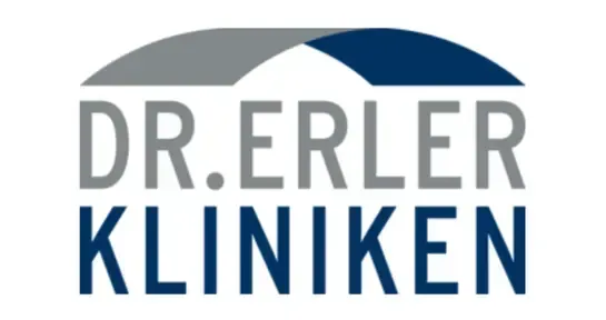 Logo Dr. Erler Kliniken als Referenz für erfolgreiche Zusammenarbeit mit BEITRAINING®