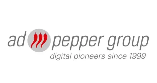 Logo ad pepper group als Referenz für erfolgreiche Zusammenarbeit mit BEITRAINING®