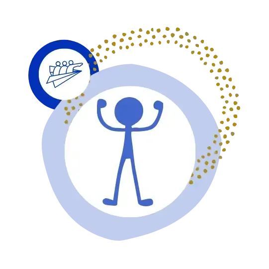 Illustration zu Kommunikation Kundenkontakt, interne und externe Kunden professionell beraten