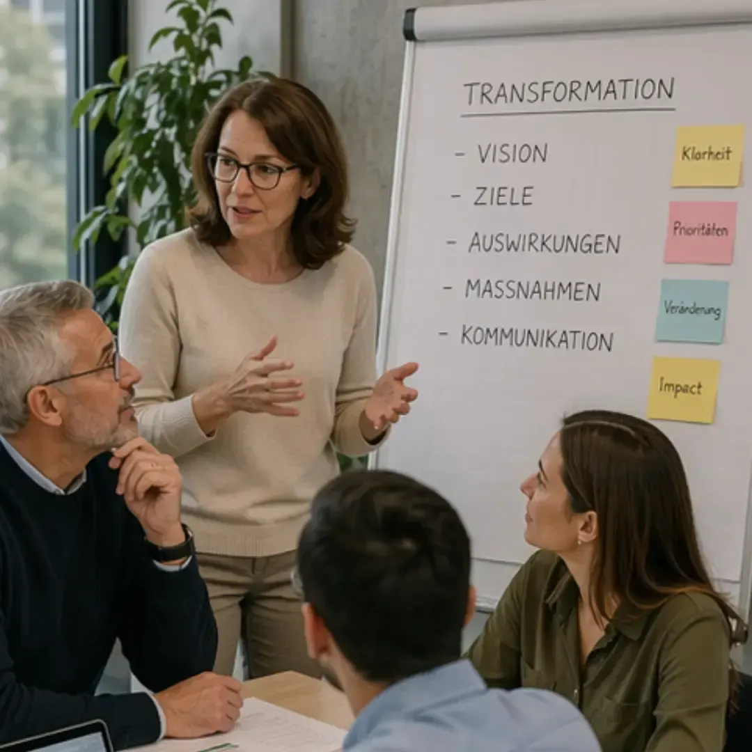 Illustration zu Transformationsprozesse, BEITRAINING Consulting zu Organisations- und Unternehmensentwicklung