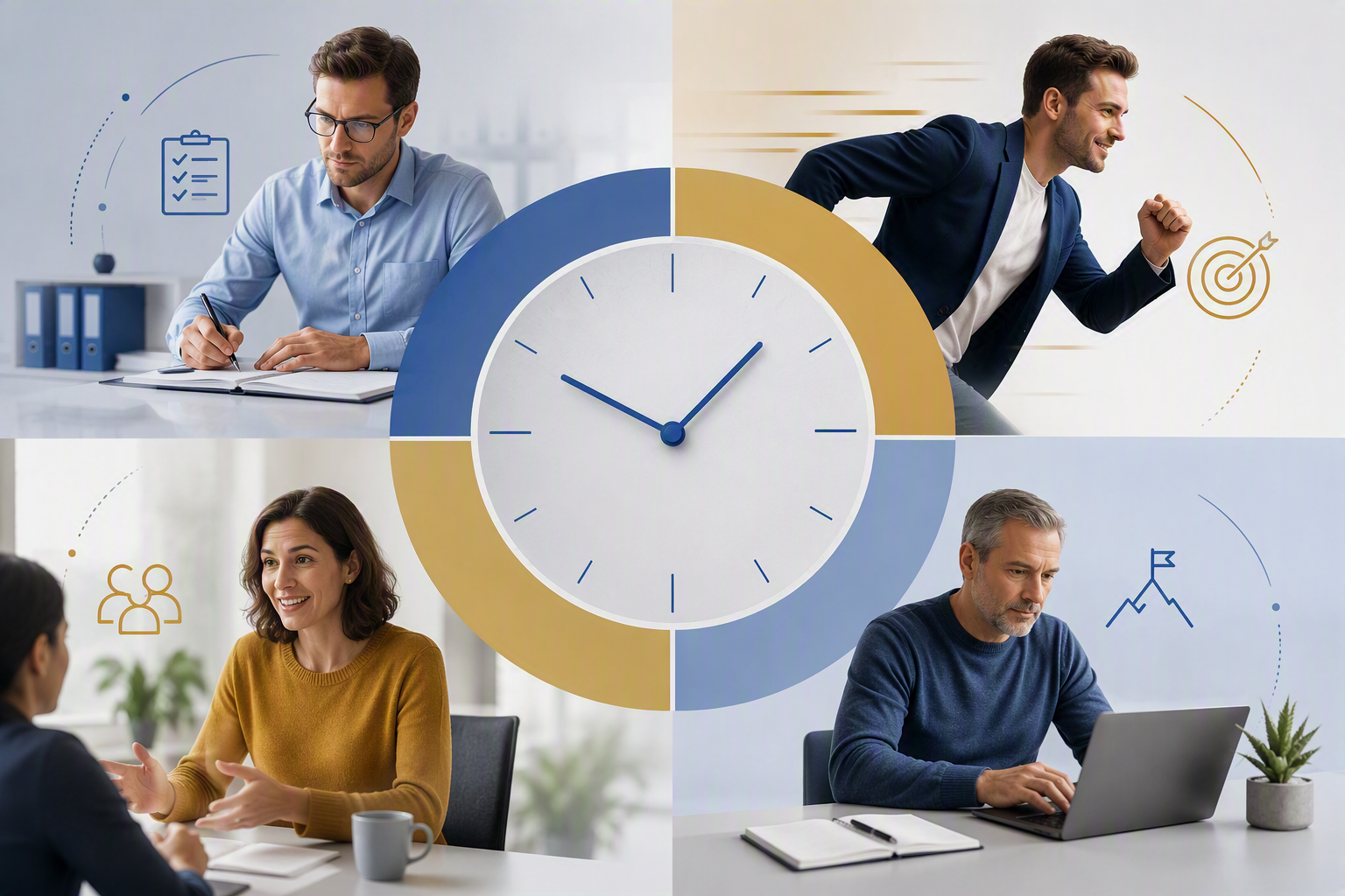 Typgerechte Eigenorganisation und unterschiedliche persönliche Zeittakte im Arbeitsalltag