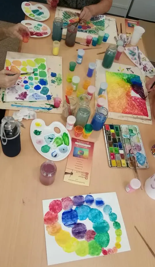 Kunsttherapie Berlin Farbenkreis