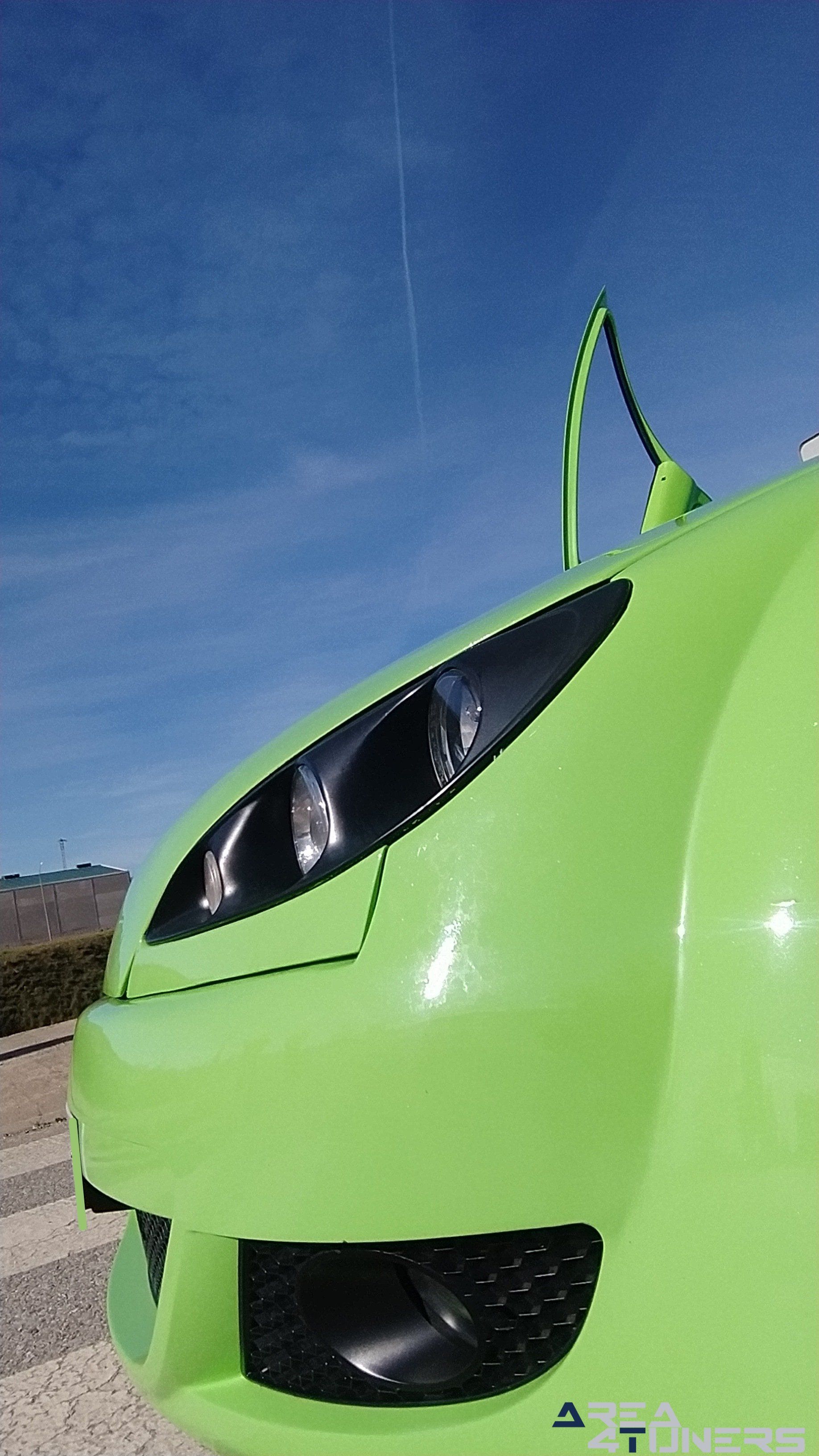 Imagen reportaje coche Tuning Peugeot 206 Mantis Imagen perteneciente al reportaje sobre coche Tuning, de la revista Area4tuners sobre un Peugeot 206