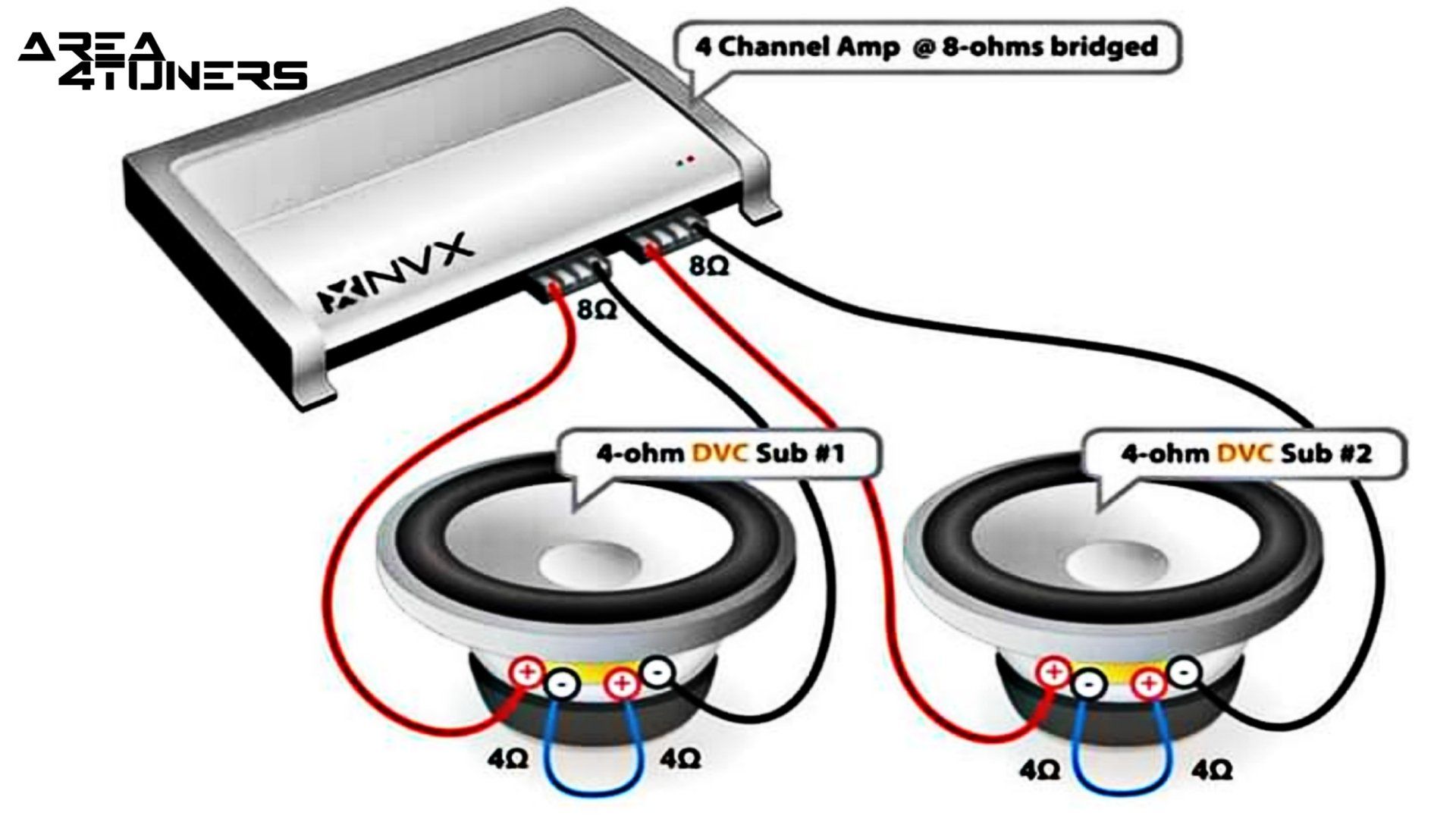 Conexión de car audio nº 3 Tutorial de Area4tuners, para iniciados en el apartado Tuning del car audio